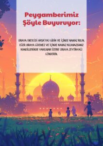 Peygamberimiz Şöyle Buyuruyor: