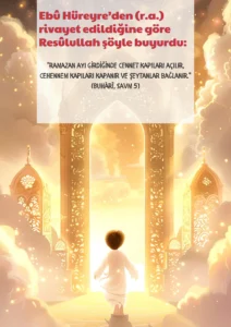 Ebû Hüreyre’den (r.a.) rivayet edildiğine göre Resûlullah şöyle buyurdu: