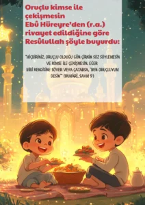 Ebû Hüreyre’den (r.a.) rivayet edildiğine göre Resûlullah şöyle buyurdu: