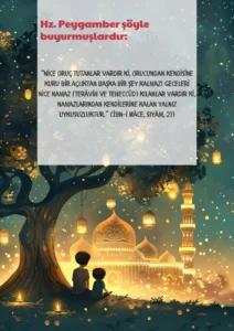 Hz. Peygamber şöyle buyurmuşlardır::